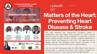 Matters of the Heart: Preventing Heart Disease and Stroke