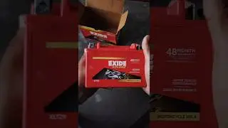 Unboxing Battery || #exidebattery