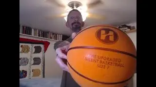 Official Silent Basketball Size 7, Dribble Dream Upgraded Indoor Basketball & Quiet Bounce Review
