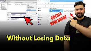 How to create a new partition in Windows without losing data