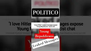 POLITICO | Leaked Messages From Racist Chat #youtubeshorts