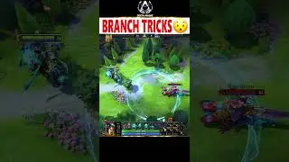 Iron branch tricks to get out of trouble 😮 #dota2