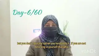 Day 6 | English Learning Challenge | Believe in Yourself + Present Continuous