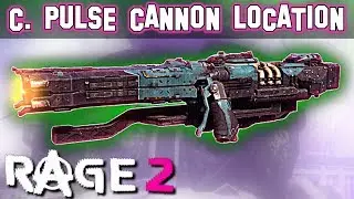 CHARGED PULSE CANNON (Face Melter) Weapon Location Guide - RAGE 2