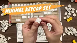 Who knew keycaps could look this good... Minimal Budget Dye-Sub BOW Japanese Keycap Set by Gliging