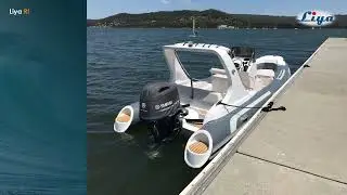 5.8m PVC Hypalon Rigid Hull Fiberglass Inflatable Rubber Fishing Sport FRP Boat, Rib Boat, Speed Boa