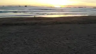PCH Huntington Beach Mavic air 1 California ocean view Sunset