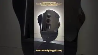 How to diy new vanity mirror with lights, LED mirror touch sensor switch with driver.#manufacturer