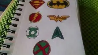 DC comics superhero symbols explained