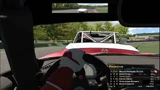 iRacing Mazda MX5 Cup by Fanatec Summit Point Raceway crazy first laps pure sound