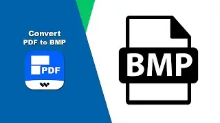 How to Convert PDF to High-Quality BMP Image in Wondershare PDF Editor