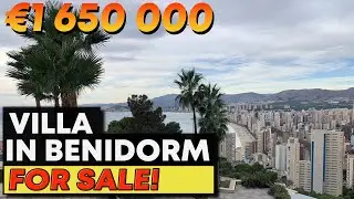 Benidorm, Costa Blanca | Luxury villa with a sea view in Benidorm, Spain
