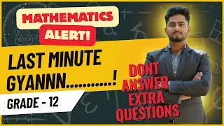 Grade 12 math last minute preparation guide #midterm2025 #grade12maths