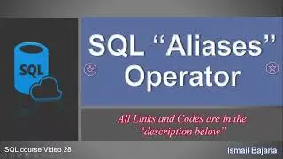 28 SQL Aliases