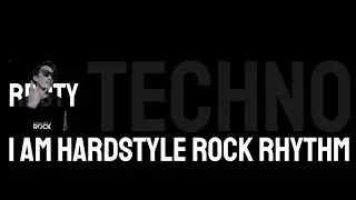 I AM HARDSTYLE ROCK RHYTHM (Techno) - SABRI ROCK REMIX 2025 | Visualizer