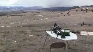 Dead Down Range 1,822 Yard Shot on Milk Jug--62 yards past 1 Mile Shot