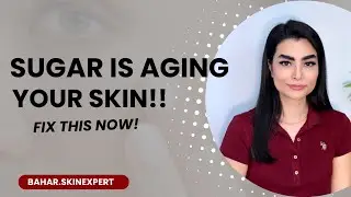 قند پوستتو پیر می&zwnj;کنه! |Effects of Sugar on the Skin |Şekerin Cilt &Uuml;zerindeki Etkileri