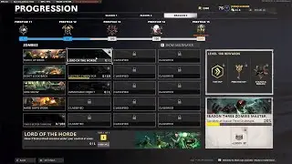 Zombies - Season 3 Progression - Lord Of The Horde - Black Ops Cold War