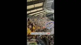 Dhoni Batting Today Live from Wankhede Stadium #CSKvKKR #dhonibatting #dhoni #dhonibattingtoday