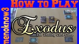 Exodus The Trading Card Game Tutorial / How to Play
