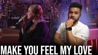 Adele's cover and Bob Dylan's Original Make You Feel My Love (Reaction!)