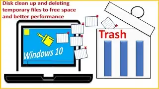 Easy disk cleanup and deleting temporary files | Windows 10 | Tech Knowledge Tutor