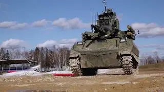 Боевое применение многофункциональных комплексов разведки &laquo;Уран-9&raquo;