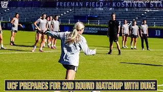 Женская футбольная команда UCF готовится к матчу второго круга против Duke