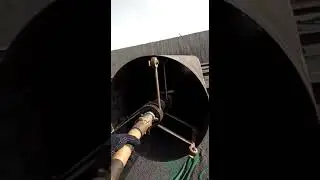 Automatic copper blasting, sand Blasting internal pipe coating