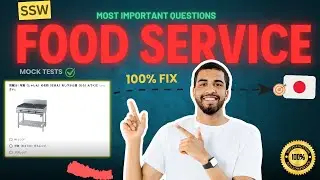 food service full mock test | foods important questions || food skill | ssw food service skill exam