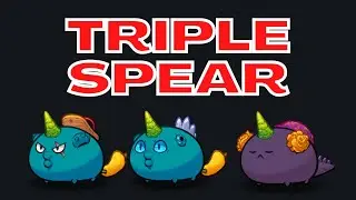 Rank 1 3491 MMR Triple Scaly Spear | Season 21 | Axie Infinity