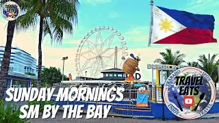 Sunday Morning Walk at SM by the Bay | Seaside Blvd. Mall of Asia Complex