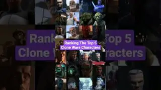 Ranking The Top 5 Clone Wars Characters #shorts #clonewars#starwars