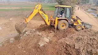 Large Excavator working Meet Forest Mouse 🐁 / use Excavator Dig Hole Catch Forest Mouse