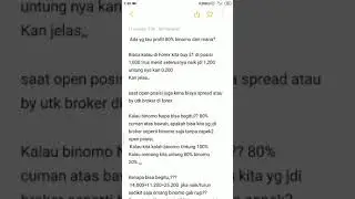 Binomo penipu bukan ??