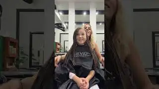 Jentah’s first haircut