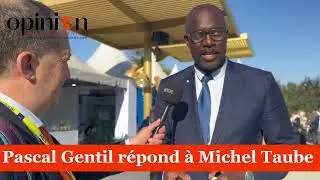 Pascal Gentil  (champion olympique) ￼r&eacute;pond &agrave; Michel Taube