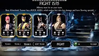 TREMOR BOSS CHALLENGE with KOSPLAY TREMOR JACQUI / FULL GAMEPLAY REVIEW -Mkx update 1.16