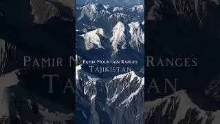 Pamir Mountain Ranges #tajikistan #china #centralasia #southasia #mountainview #shortsfeed #travel