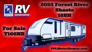 Домик с двухъярусными кроватями Forest River Shasta 18BH, 2023 год выпуска - короткая версия.
