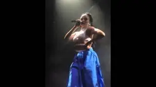 Glass & Patron - FKA twigs (Los Angeles, CA. Belasco Theater) 4-14-15