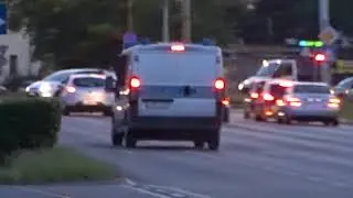 Policja alarmowo przez FAT we Wrocławiu: Hyundai i20, Kia Venga oraz Fiat Ducato.