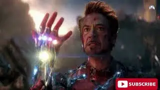 Iron man snap scene | 4k | Endgame