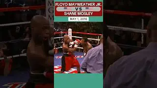 Floyd Mayweather Jr. 🇺🇸 VS 🇺🇸 Shane Mosley | May 1, 2010