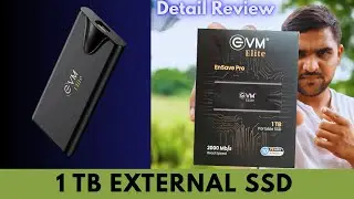 EVM Elite Ensave Pro 1TB SSD Review (Hindi) | Real-World Speed Test