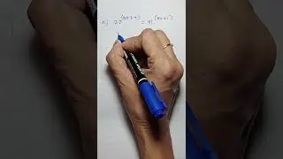 Solving Exponential Equations | Tricky Maths