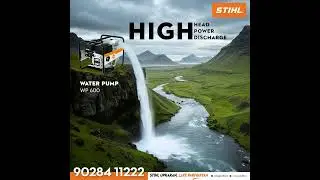 STIHL Water pumps are designed and engineered to move water efficiently