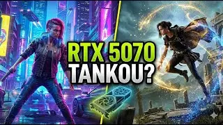 A RTX 5070 TANKOU rodar FORSPOKEN (DEMO) e CYBERPUNK 2077 em 2026 em QHD ULTRA + RT?