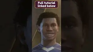 Jeremy Monga Face Tutorial in FC26 (Full Tutorial on My Channel)