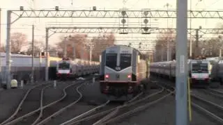 Railfanning the North Jersey Coast Line from 4/5/14-4/13/14 with Bridge Shots and More